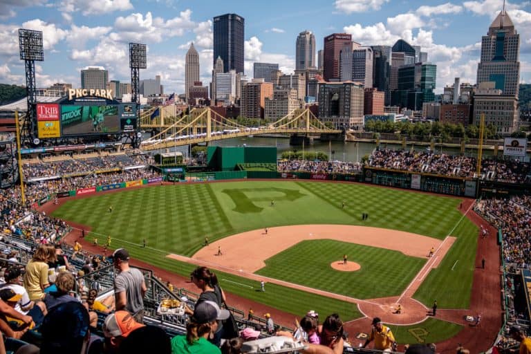 Baseball stadium in Pittsburgh, a key part of the history of baseball