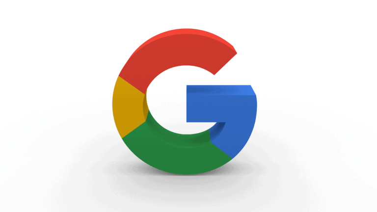 A colorful capital letter G, the favicon of Google