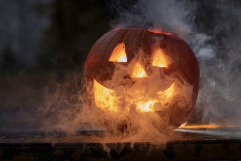 What is the meaning of Halloween? It has something to do with this Jack-O-Lantern