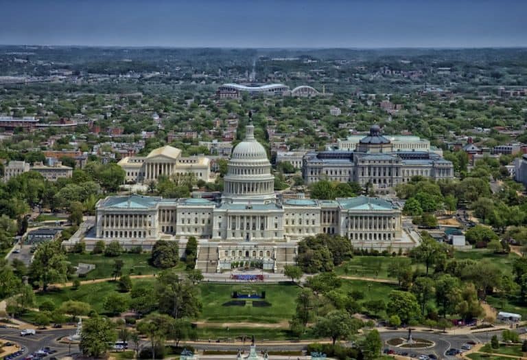 What is Washington, DC? The Capitol Building, as shown here, has a lot to do with the answer