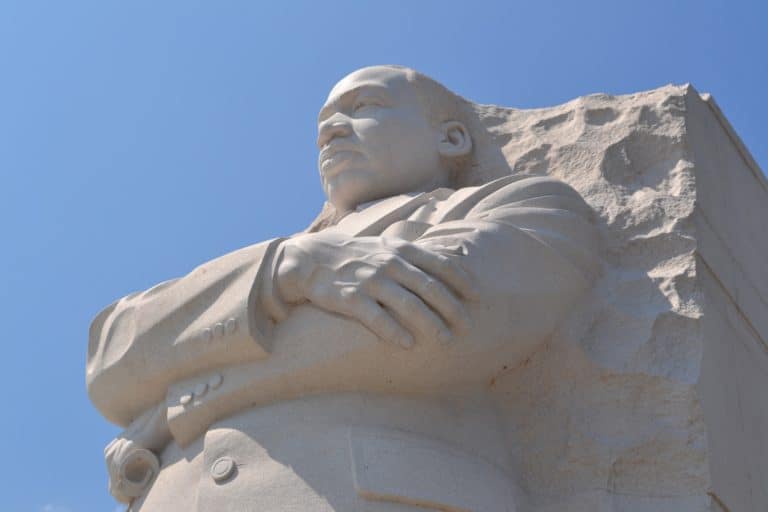 Who was MLK? The civil rights leader inspired this statue of himself