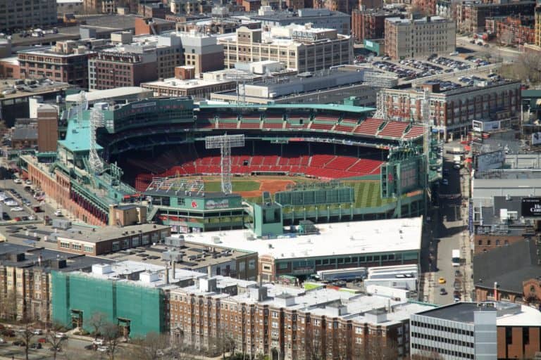 What is Boston known for? Among other things, Fenway Park (as shown here)