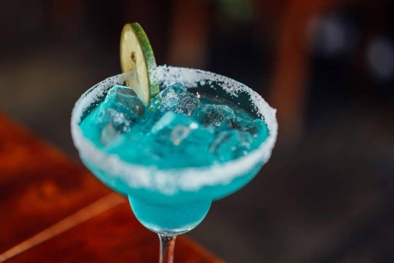 The history of Cinco de Mayo has something to do with this blue margarita