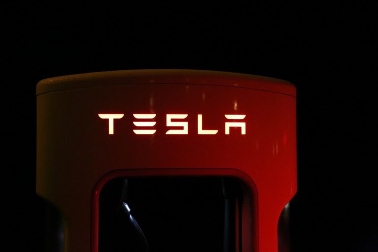 Any answer to Who's Elon Musk? must include a Tesla supercharger, shown here