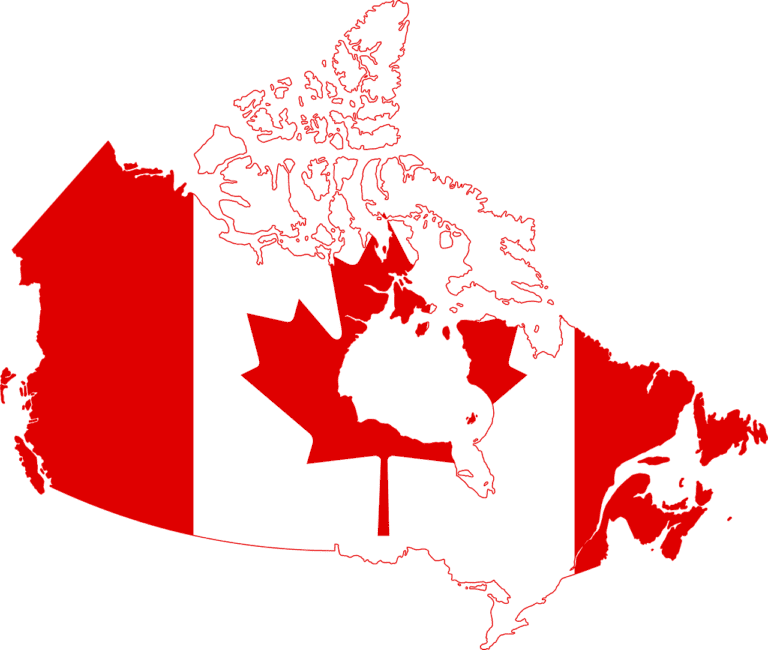 What is Canada Day? This map of Canada with a superimposed flag might answer the question