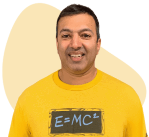 Who is Amol Shrikhande? This guy in a yellow T-shirt