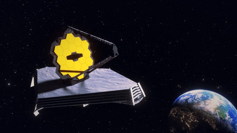 One of the facts about the James Webb Space Telescope is its huge primary mirror, shown here