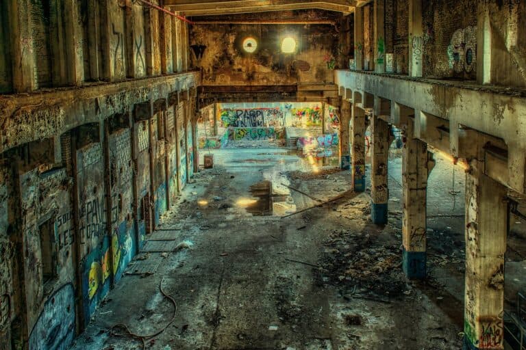An abandoned Upstate New York building