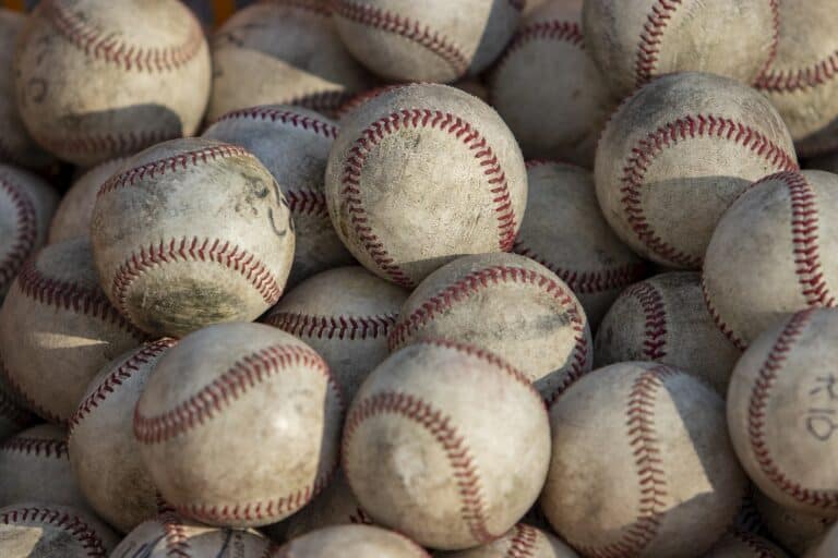 These used baseballs bring to mind the World Baseball Classic