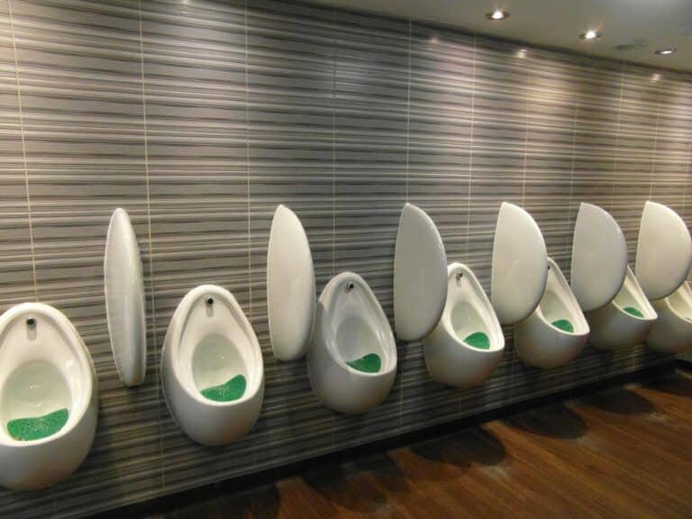 Will AI somehow replace these urinals?