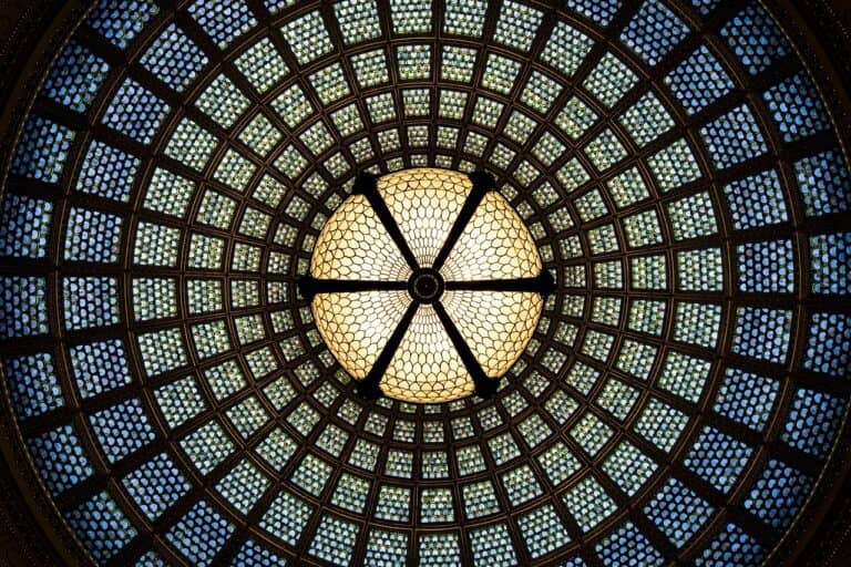 What is religion? This stained-glass ceiling is part of the answer