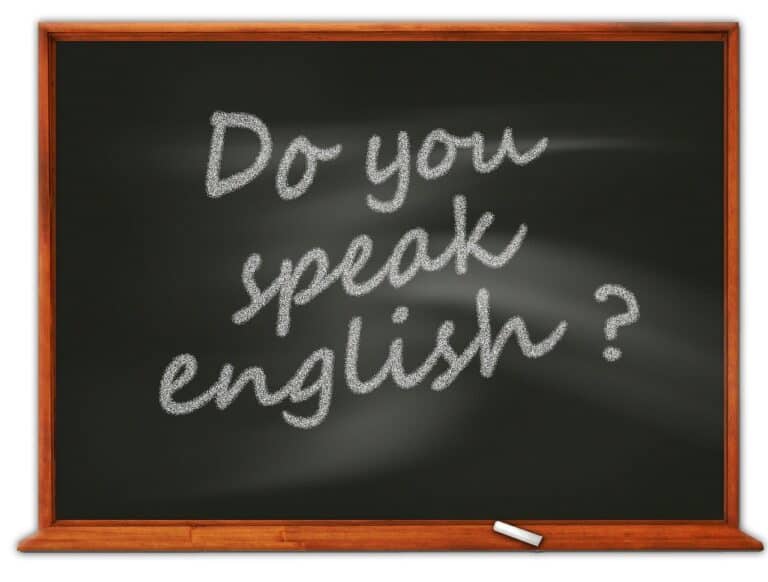 Do you speak English? If you know these English words, then yes