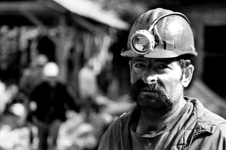 A coal miner in West Virginia