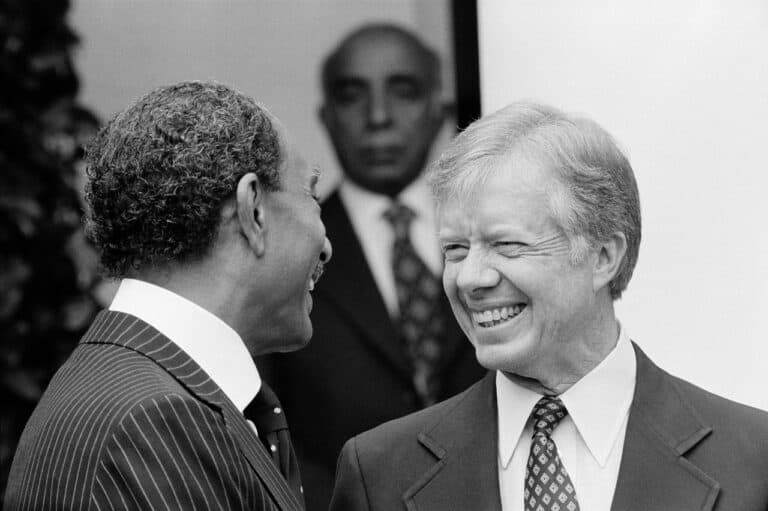 Jimmy Carter and his characteristic smile