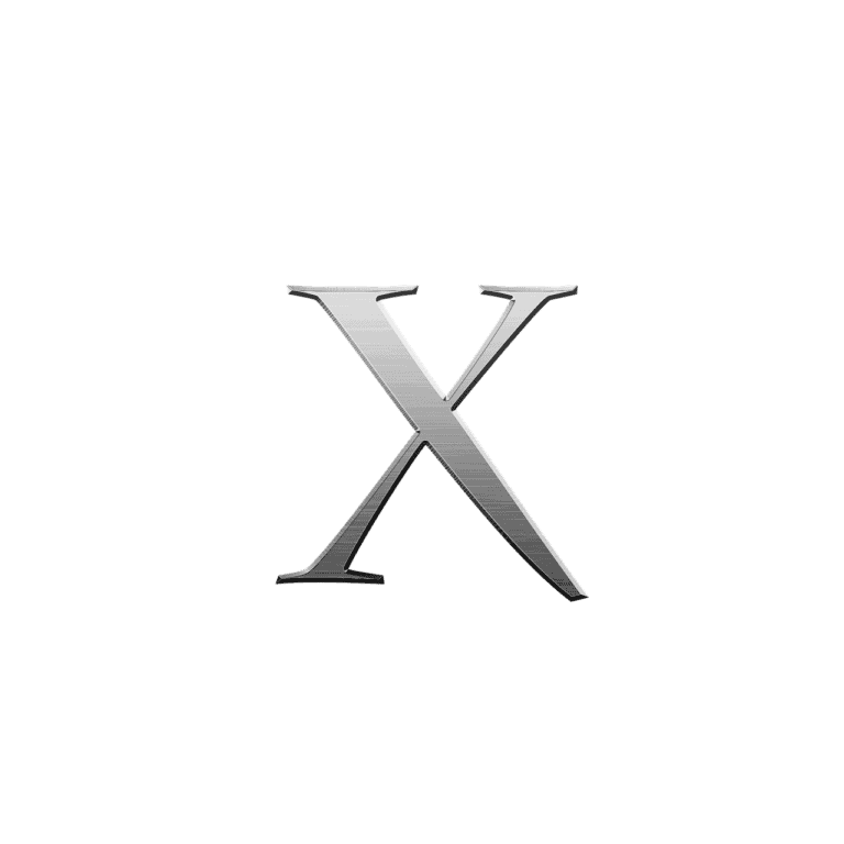 The letter X, as in Generation X, the generation that cannot be defined