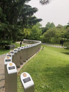 The Vietnam Veterans Memorial in Rochester, NY