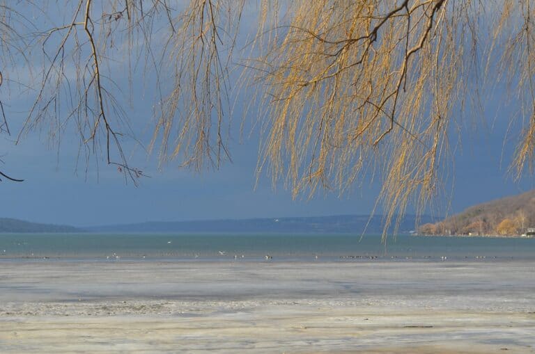 The middle of nowhere, like the Ithaca shown here, is actually somewhere