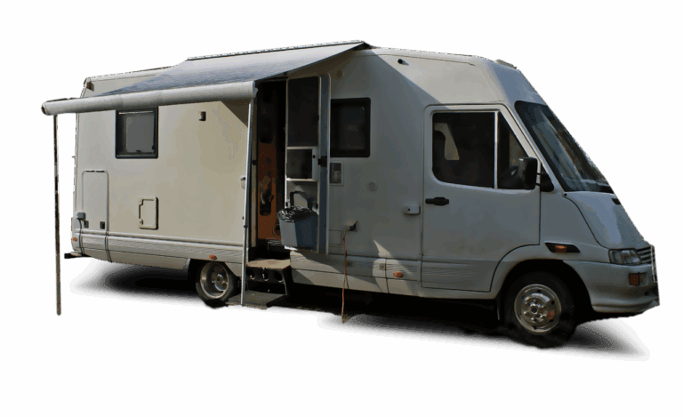 An RV, like the kind that made me think I don't belong here