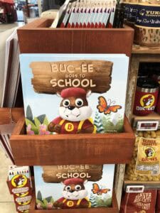A children's book from Buc-ee's