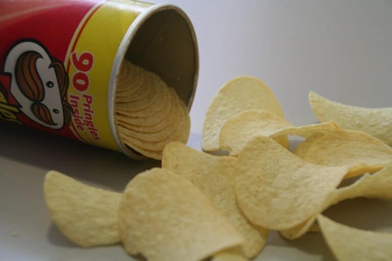 An Original flavor Pringles can