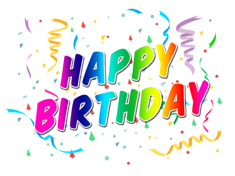 A Happy Birthday greeting for a 50th birthday