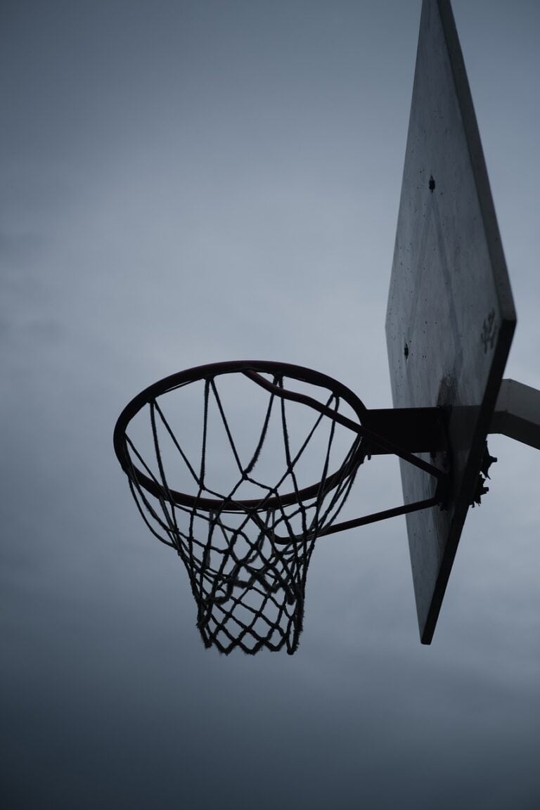 An old basketball hoop on the Rust Belt Guide to March Madness