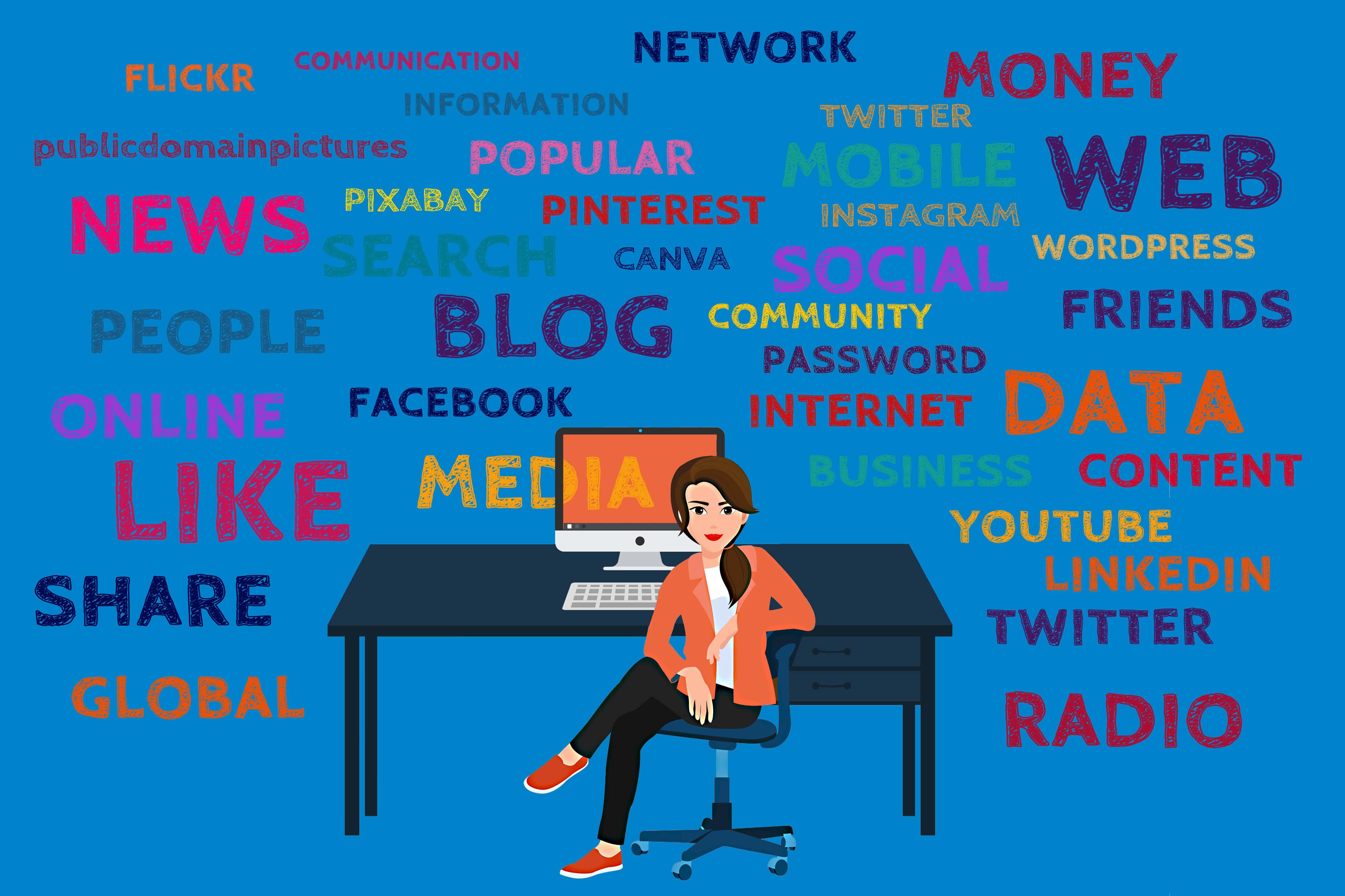 A blogger discussing WAB