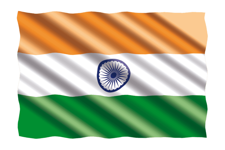 The Indian flag, reminding us of the question Why does India suck at soccer?
